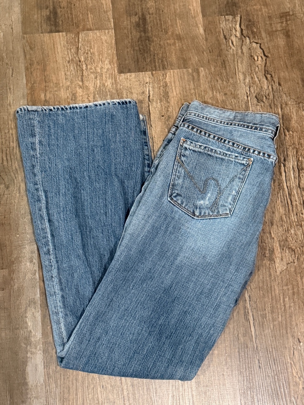 Citizens Of Humanity Light Blue Flare Jeans